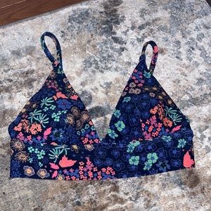 patterned swim suit
